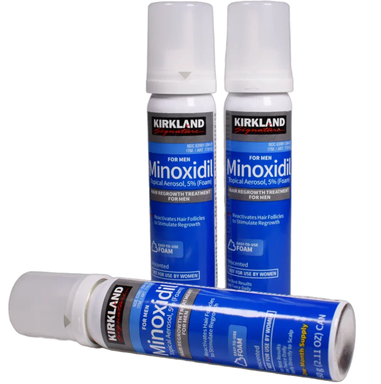 Kirkland® 5% Minoxidil Hab Férfiaknak - TincsTitok Webáruház
