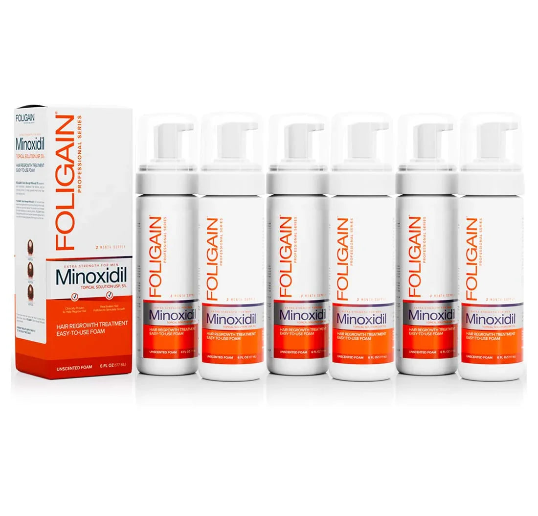 Men's Foligain® 5% Minoxidil Hab Férfiaknak (180 ml) - TincsTitok Webáruház