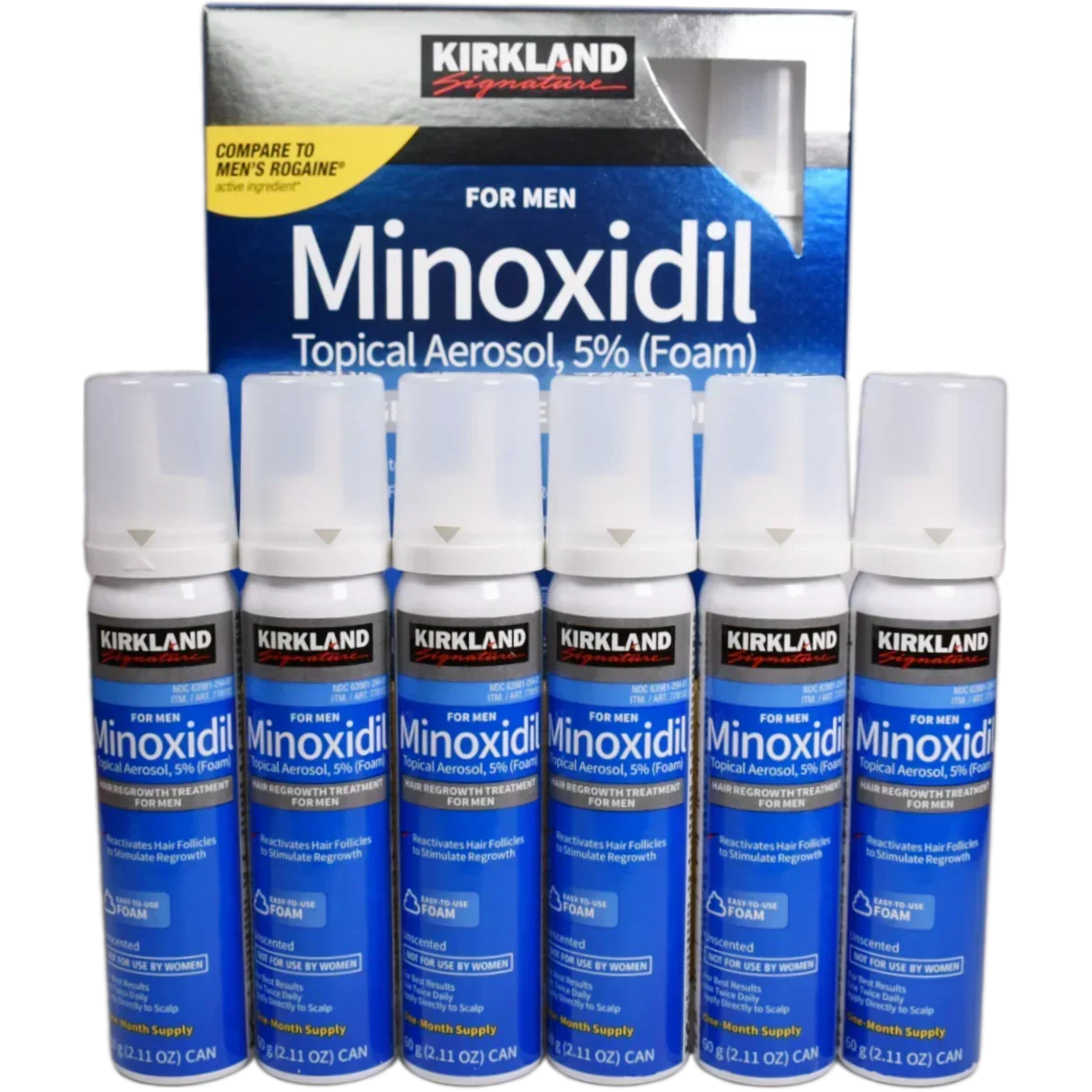 Kirkland® 5% Minoxidil Hab Férfiaknak - TincsTitok Webáruház