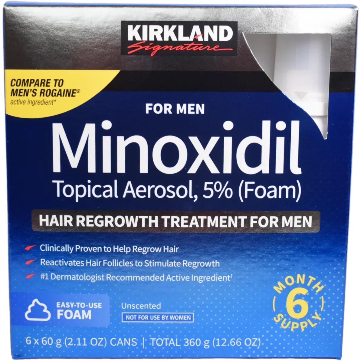 Kirkland® 5% Minoxidil Hab Férfiaknak - TincsTitok Webáruház