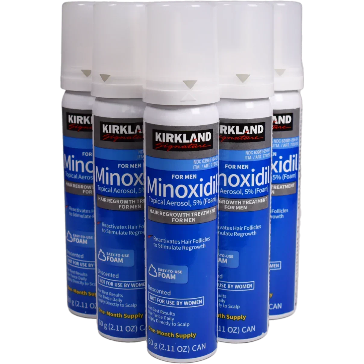 Kirkland® 5% Minoxidil Hab Férfiaknak - TincsTitok Webáruház