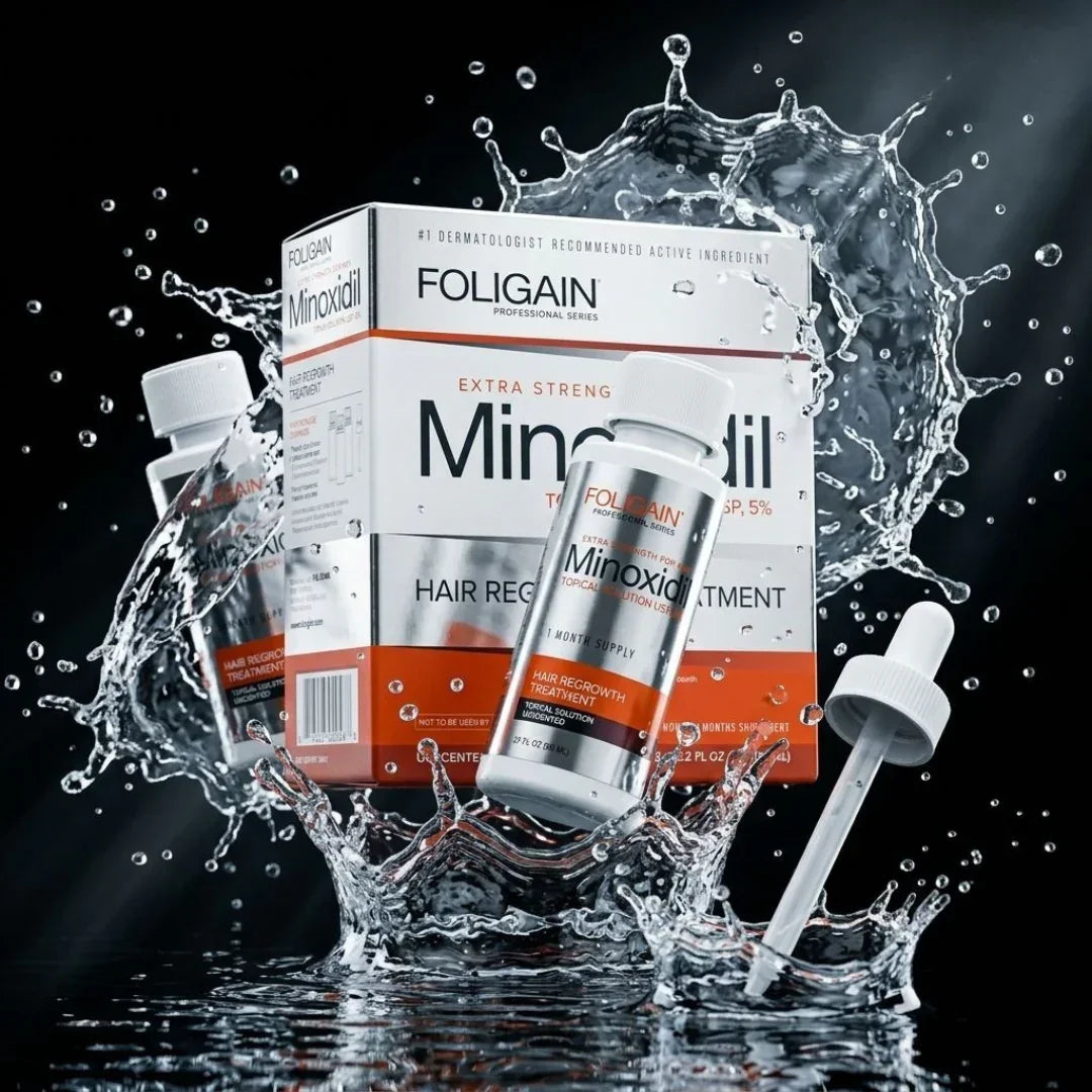 Men's Foligain® 5% Minoxidil Folyadék Férfiaknak (180 ml) - TincsTitok Webáruház