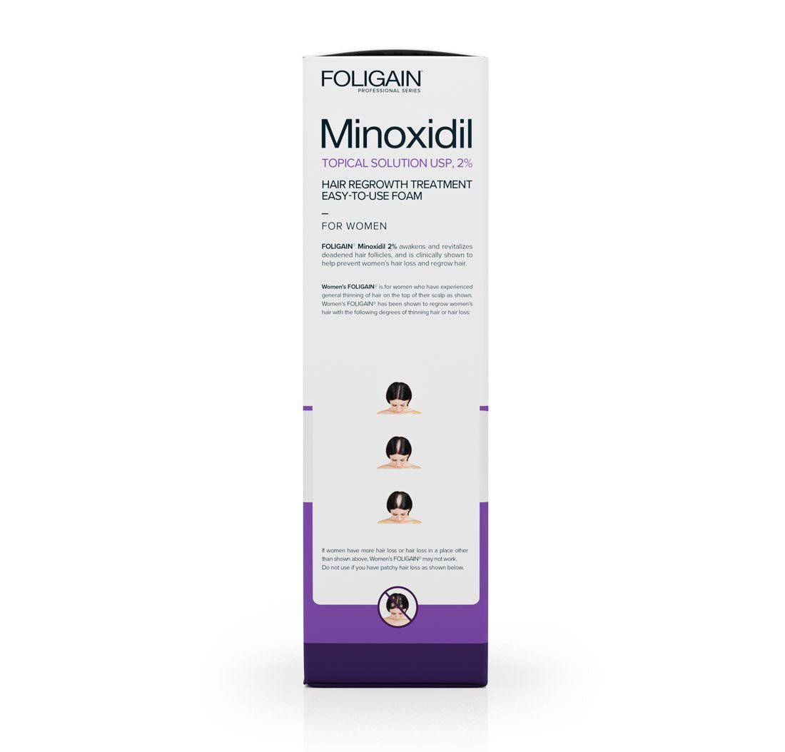 Women's Foligain® 2% Minoxidil Hab Nőknek (180 ml) - TincsTitok Webáruház