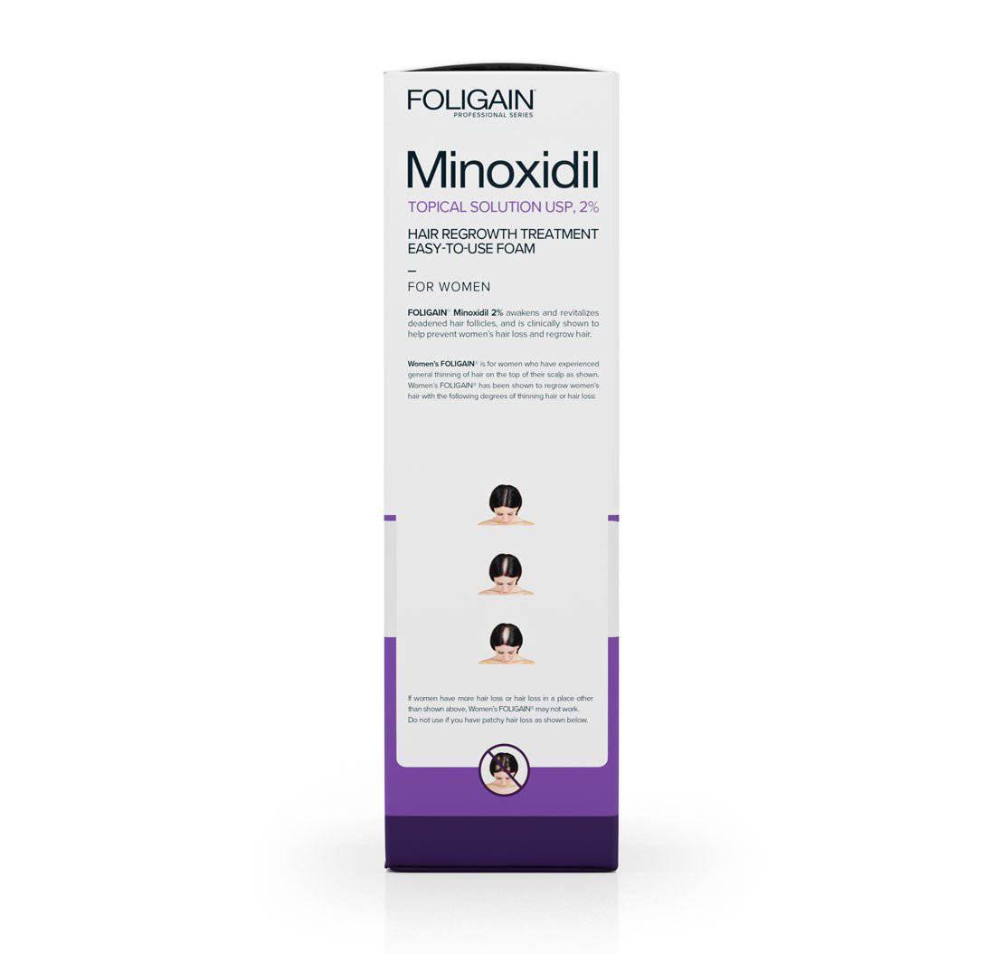 Women's Foligain® 2% Minoxidil Hab Nőknek (180 ml) - TincsTitok Webáruház