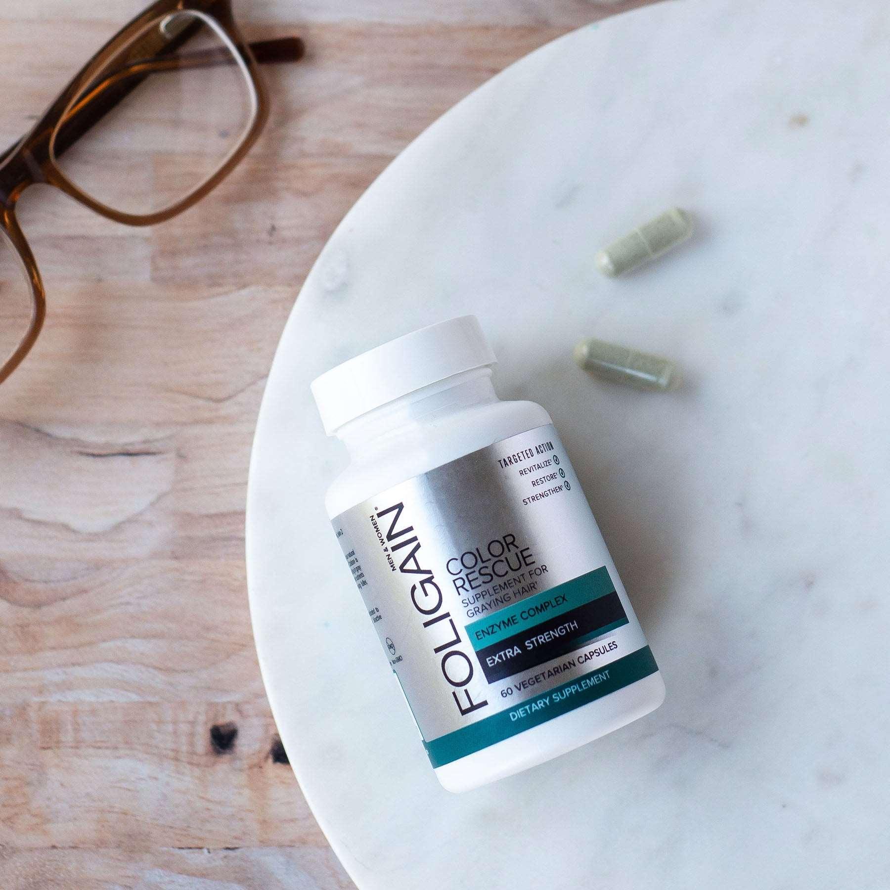 Foligain® Hajszínmentő Étrend-Kiegészítő Őszülő Hajra (60 tabletta) - TincsTitok Webáruház