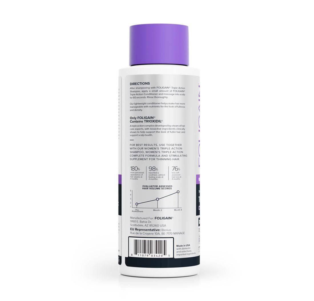 Women's Foligain® Hármas Hatású Hajbalzsam Nőknek Vékonyodó Hajra 2% Trioxidil (473 ml) - TincsTitok Webáruház