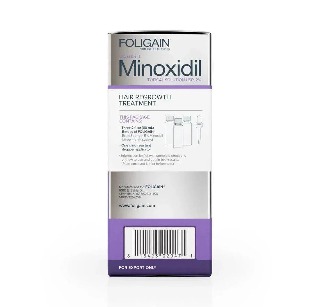 Women's Foligain® 2% Minoxidil Folyadék Nőknek (180 ml) - TincsTitok Webáruház