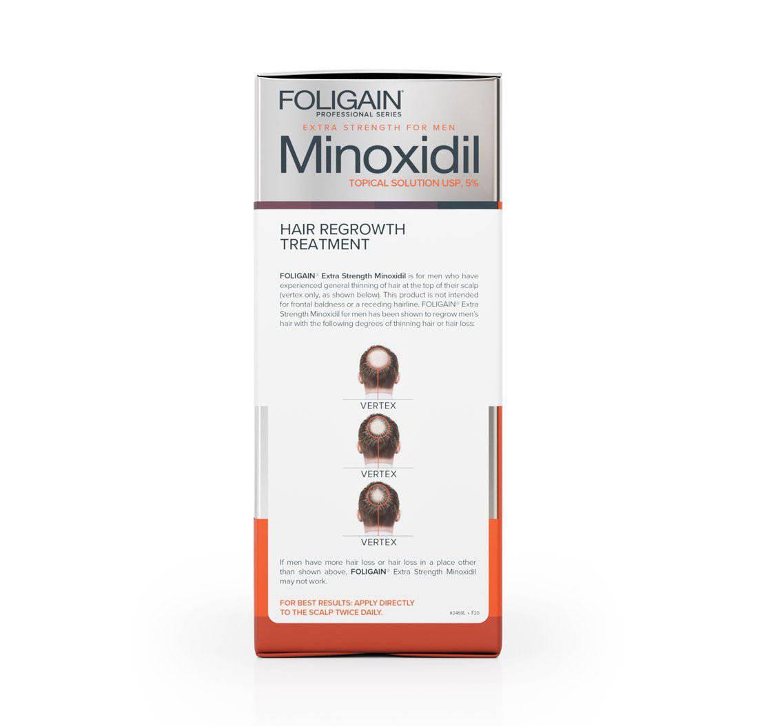 Men's Foligain® 5% Minoxidil Folyadék Férfiaknak (180 ml) - TincsTitok Webáruház