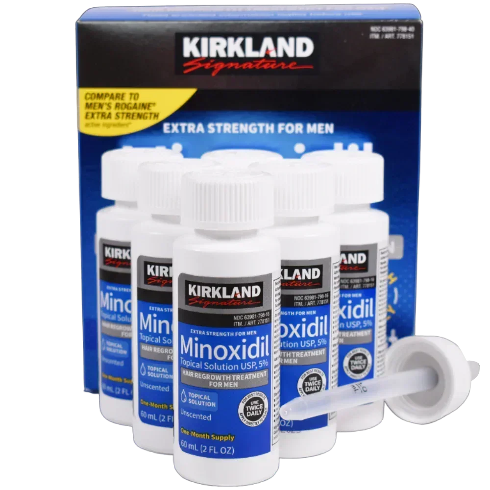 Kirkland® 5% Minoxidil Folyadék Férfiaknak - TincsTitok Webáruház