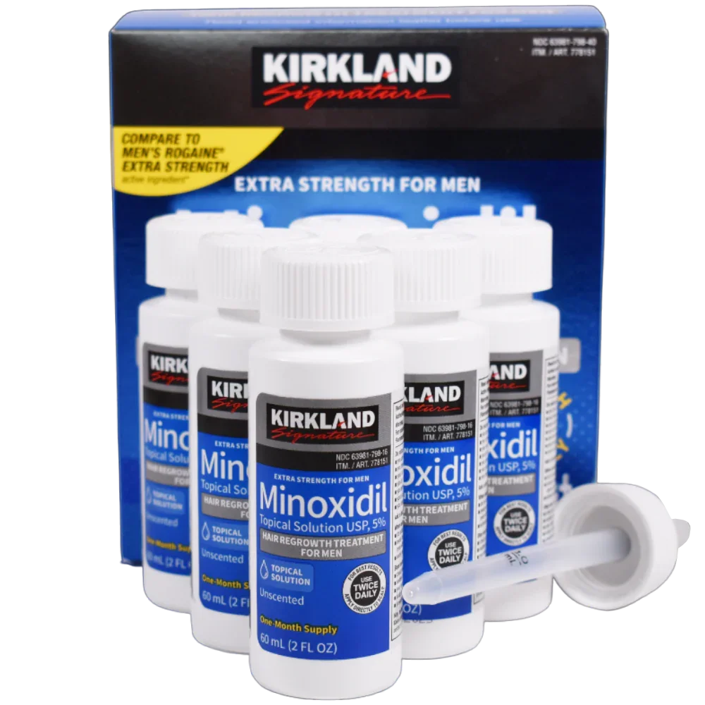 Kirkland® 5% Minoxidil Folyadék Férfiaknak - TincsTitok Webáruház