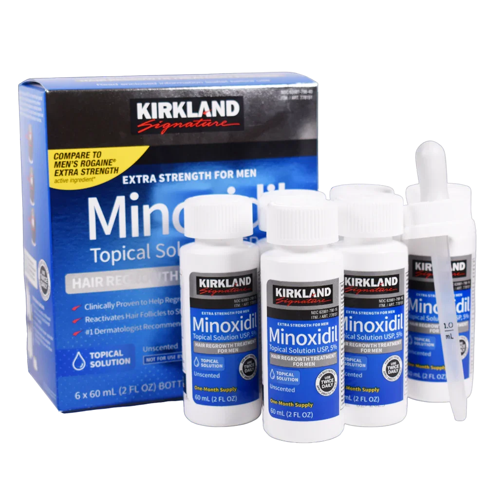 Kirkland® 5% Minoxidil Folyadék Férfiaknak - TincsTitok Webáruház