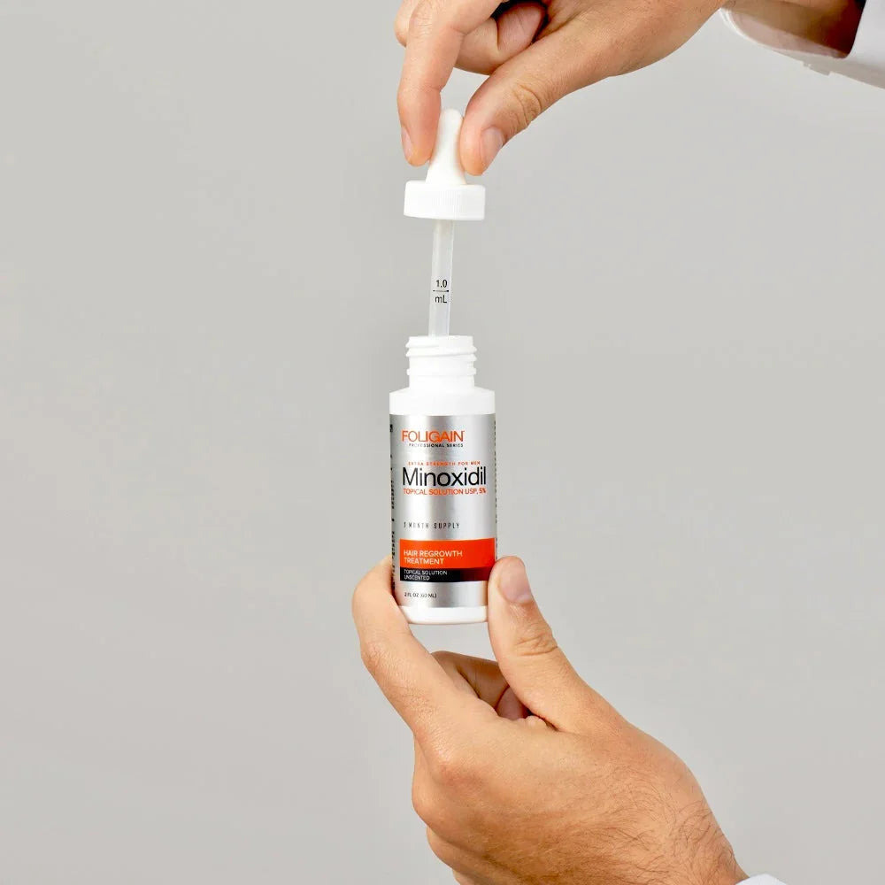 Men's Foligain® 5% Minoxidil Folyadék Férfiaknak (180 ml) - TincsTitok Webáruház