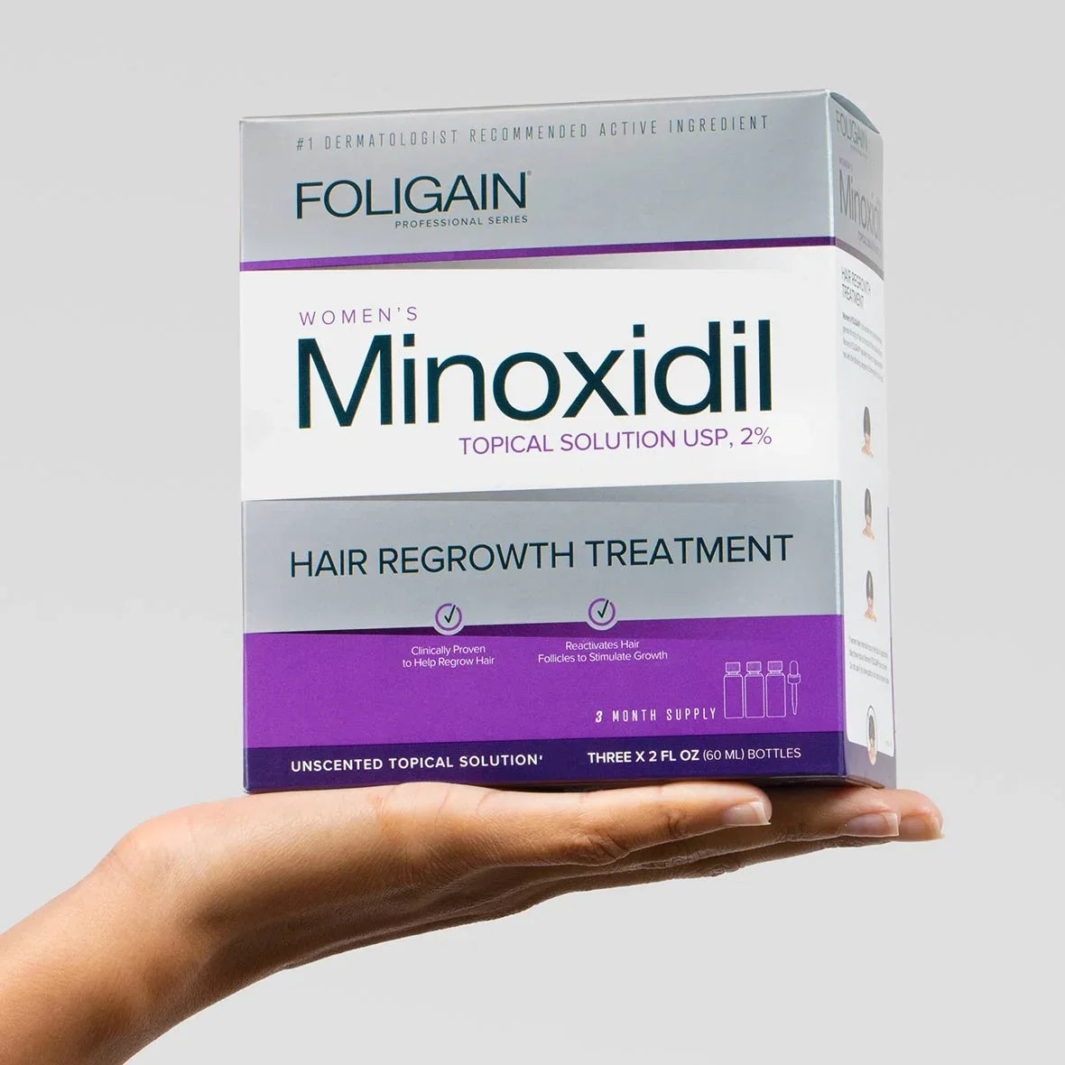 Women's Foligain® 2% Minoxidil Folyadék Nőknek (180 ml) - TincsTitok Webáruház