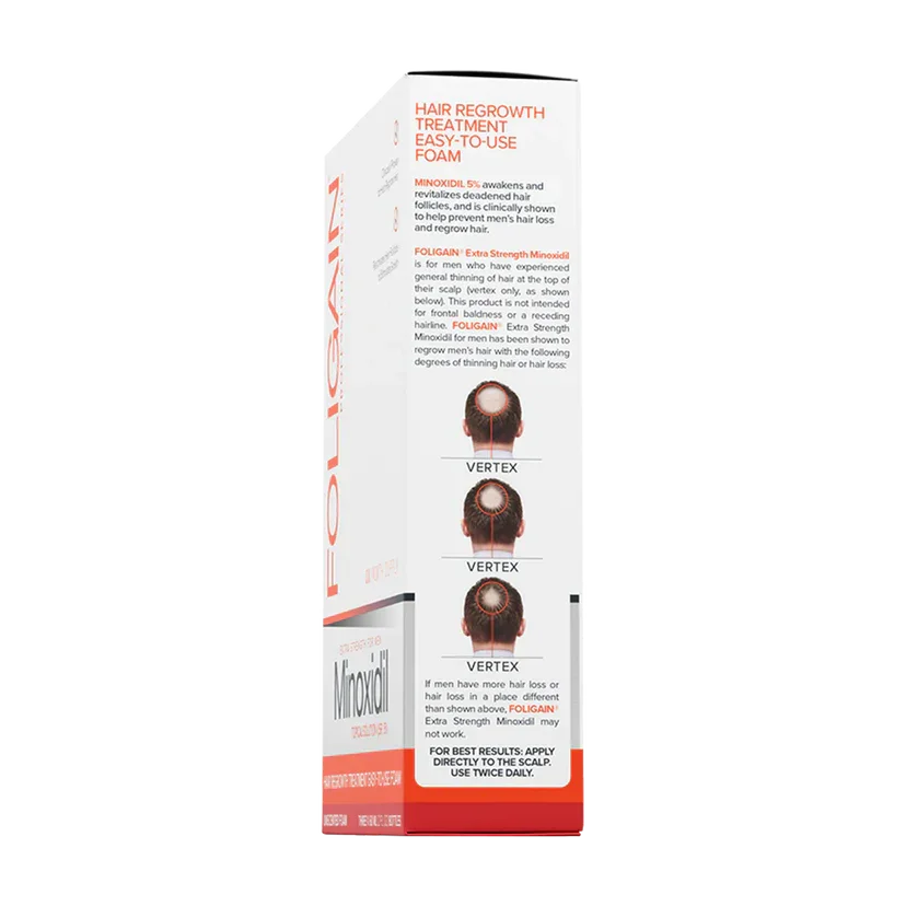 Men's Foligain® 5% Minoxidil Hab Férfiaknak (180 ml) - TincsTitok Webáruház