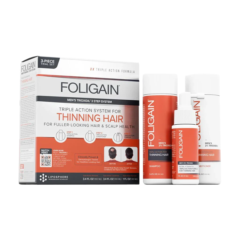 Men's Foligain® Hajhullás Elleni Tesztcsomag Férfiaknak - TincsTitok Webáruház