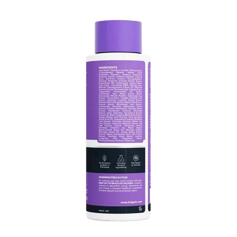 Women's Foligain® Hármas Hatású Sampon Nőknek Vékonyodó Hajra 2% Trioxidil (473 ml) - TincsTitok Webáruház