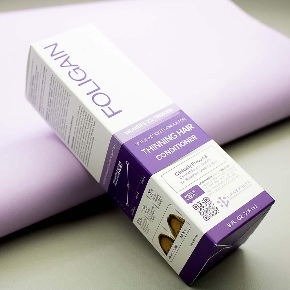 Women's Foligain® Hármas Hatású Hajbalzsam Nőknek Vékonyodó Hajra 2% Trioxidil (236 ml) - TincsTitok Webáruház