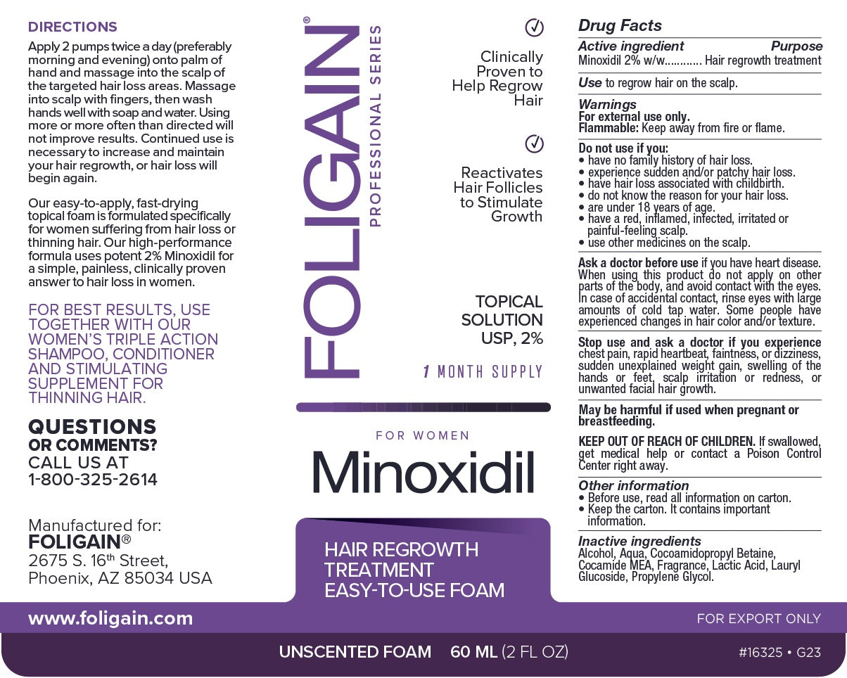 Women's Foligain® 2% Minoxidil Hab Nőknek