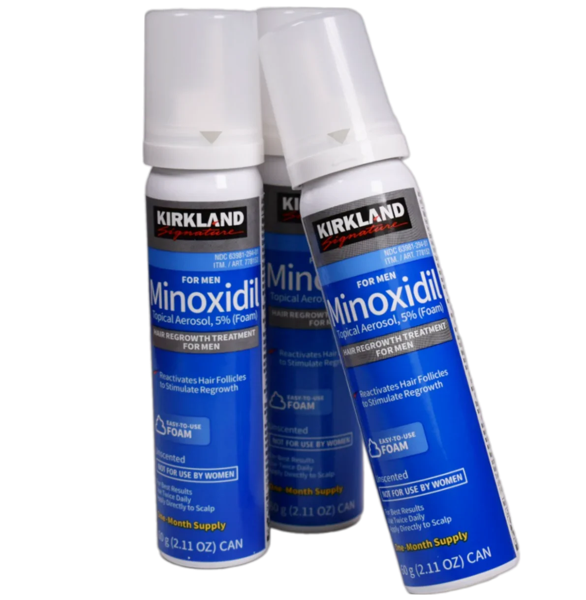 Kirkland® 5% Minoxidil Hab Férfiaknak - TincsTitok Webáruház