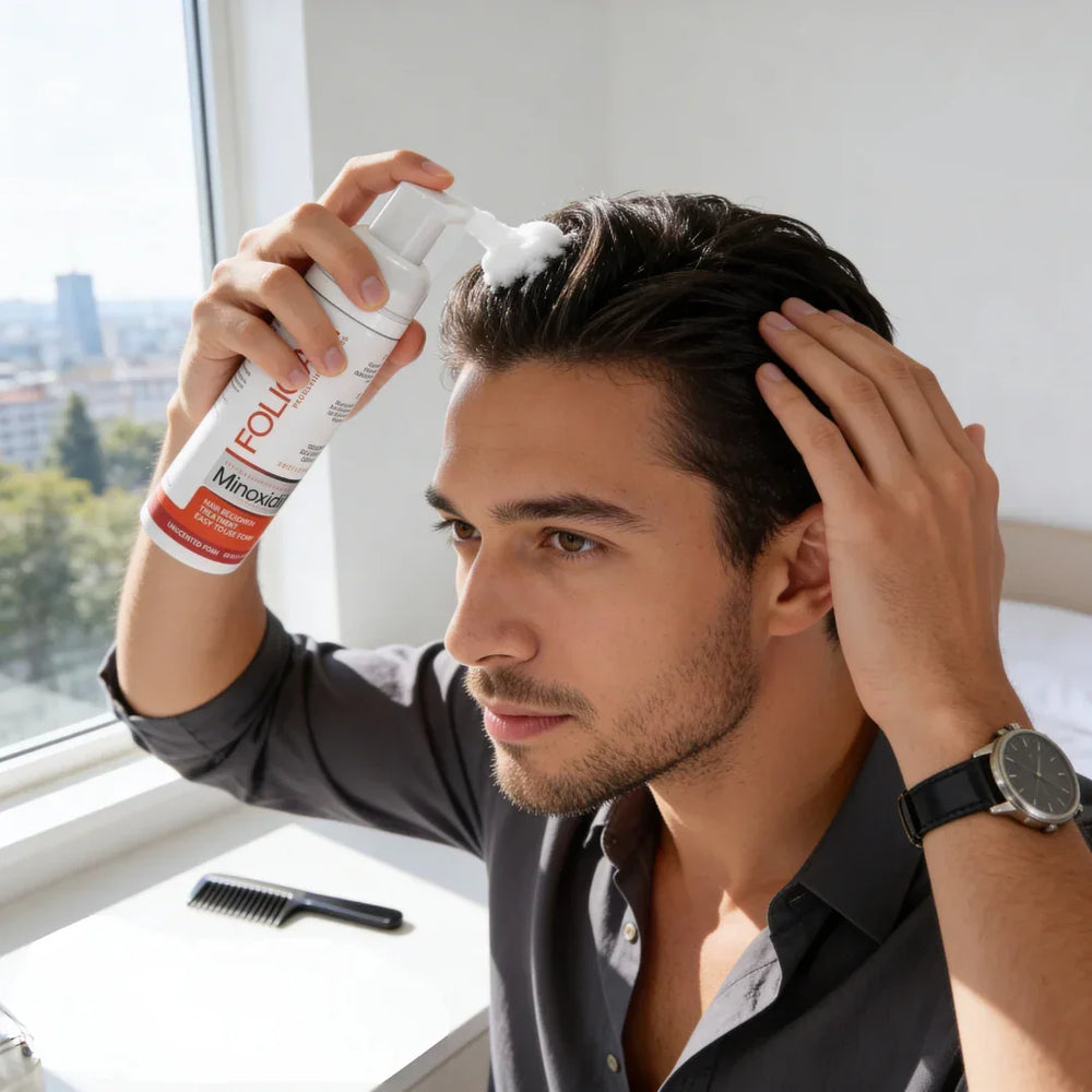 Men's Foligain® 5% Minoxidil Hab Férfiaknak (180 ml) - TincsTitok Webáruház