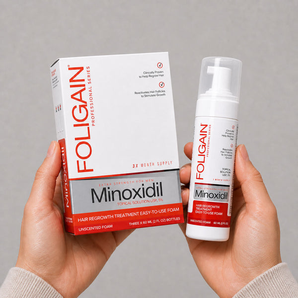 Men's Foligain® 5% Minoxidil Hab Férfiaknak (180 ml) - TincsTitok Webáruház
