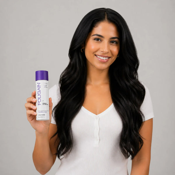 Women's Foligain® Hármas Hatású Hajbalzsam Nőknek Vékonyodó Hajra 2% Trioxidil (236 ml) - TincsTitok Webáruház