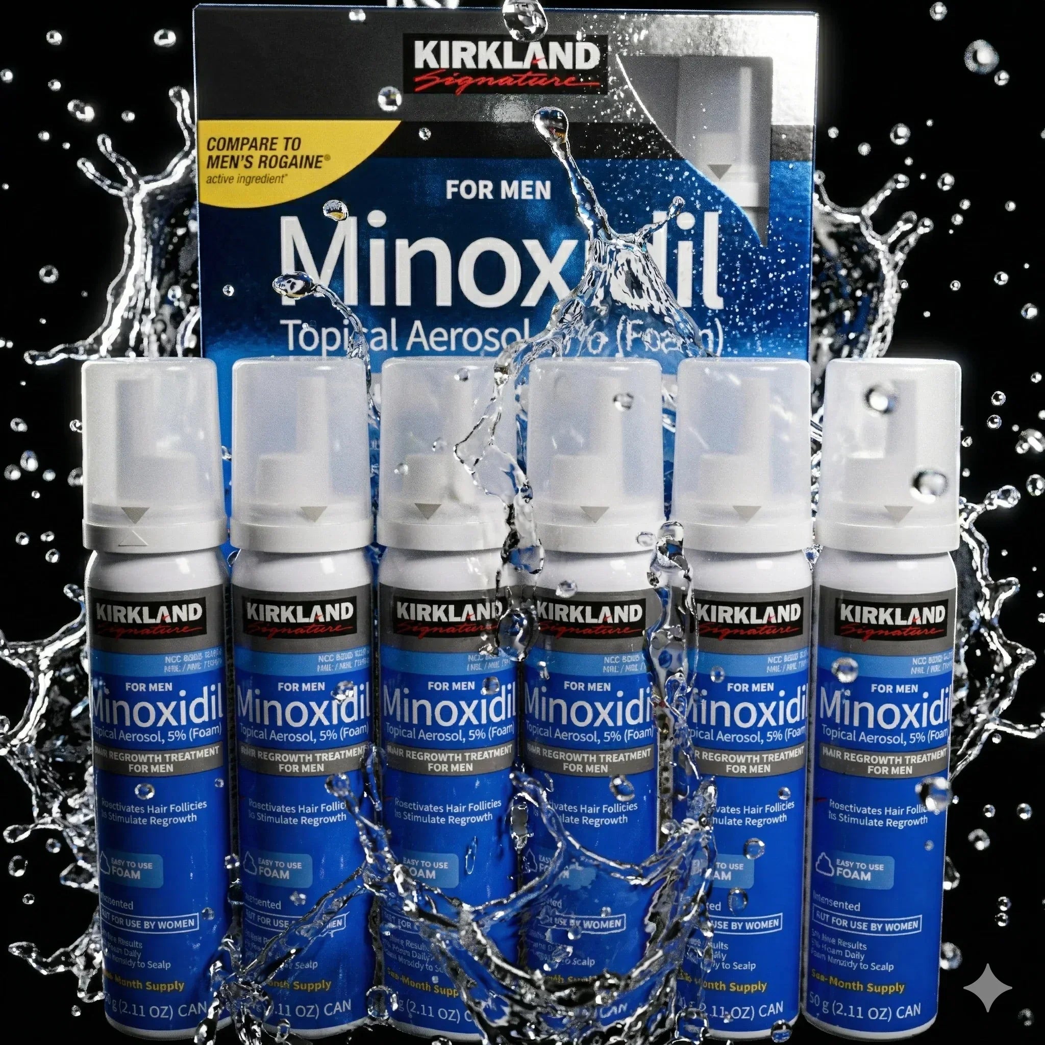 Kirkland® 5% Minoxidil Hab Férfiaknak - TincsTitok Webáruház