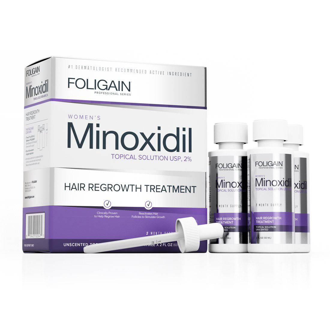 Women's Foligain® 2% Minoxidil Folyadék Nőknek