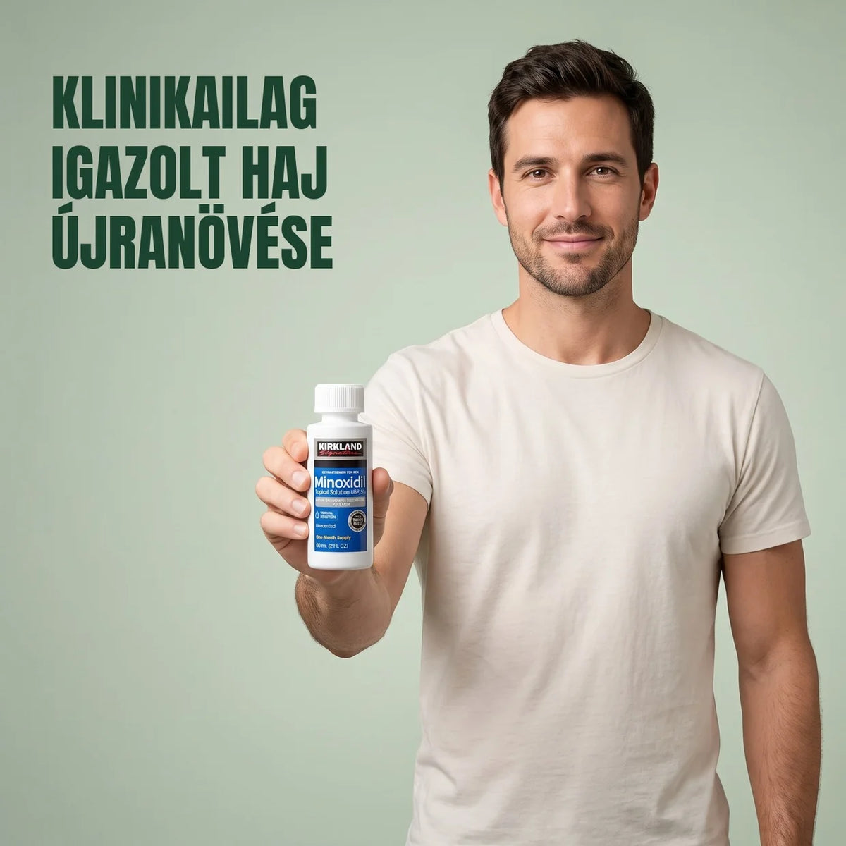 Kirkland® 5% Minoxidil Folyadék Férfiaknak