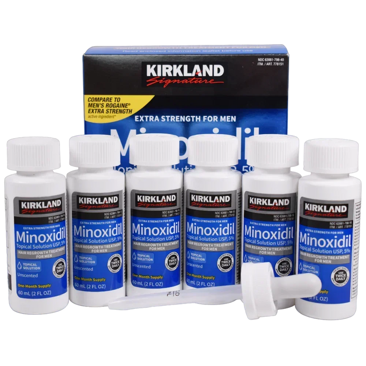 Kirkland® 5% Minoxidil Folyadék Férfiaknak - TincsTitok Webáruház