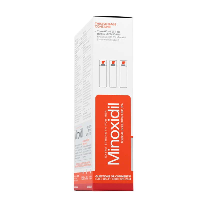 Men's Foligain® 5% Minoxidil Hab Férfiaknak (180 ml)