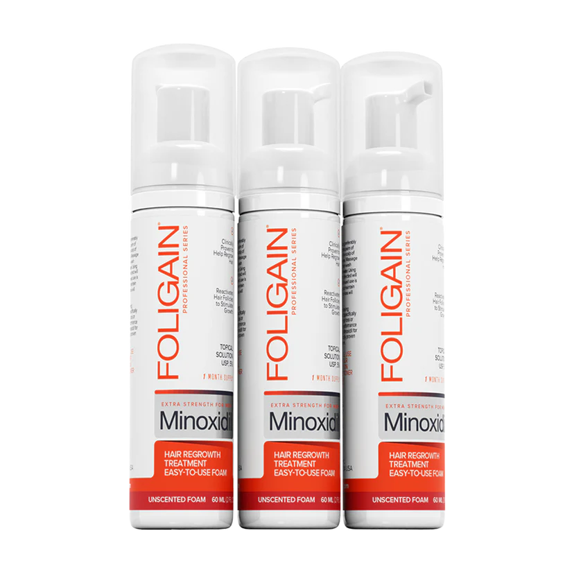 Men's Foligain® 5% Minoxidil Hab Férfiaknak (180 ml)