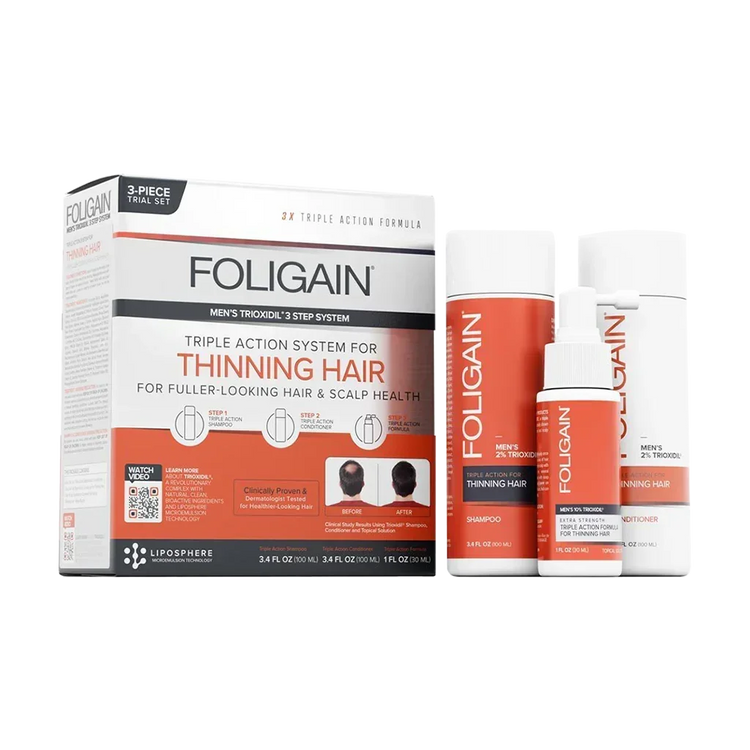 Men's Foligain® Hajhullás Elleni Tesztcsomag Férfiaknak - TincsTitok Webáruház