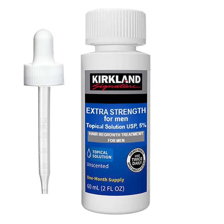 Kirkland® 5% Minoxidil Folyadék Férfiaknak