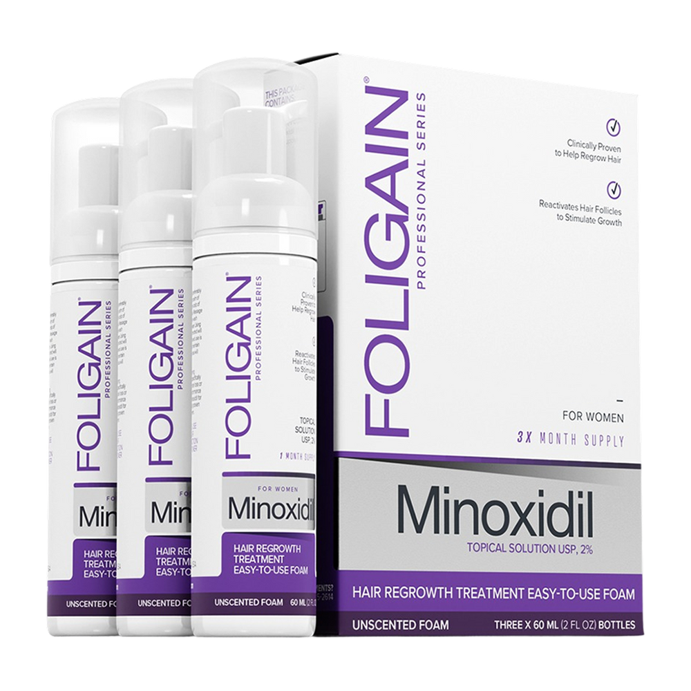 Women's Foligain® 2% Minoxidil Hab Nőknek (180 ml) - TincsTitok Webáruház