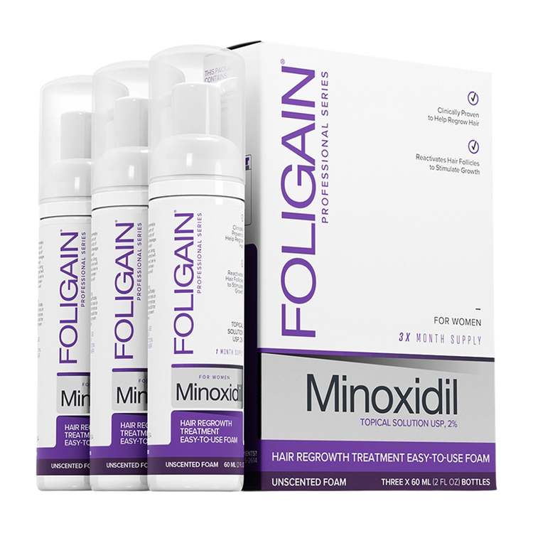 Women's Foligain® 2% Minoxidil Hab Nőknek (180 ml) - TincsTitok Webáruház